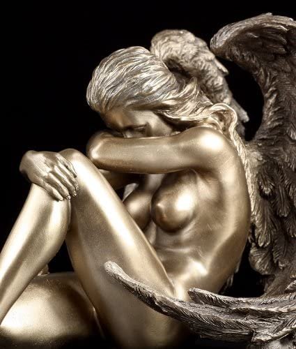 Light Collection~Angels Despair 16.5cm Figurine, Bronze