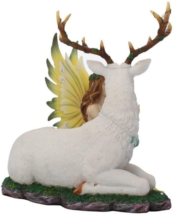 Fantasy Collection~ D4030K8 Adoration Figurine 23.5cm White, Resin, One Size