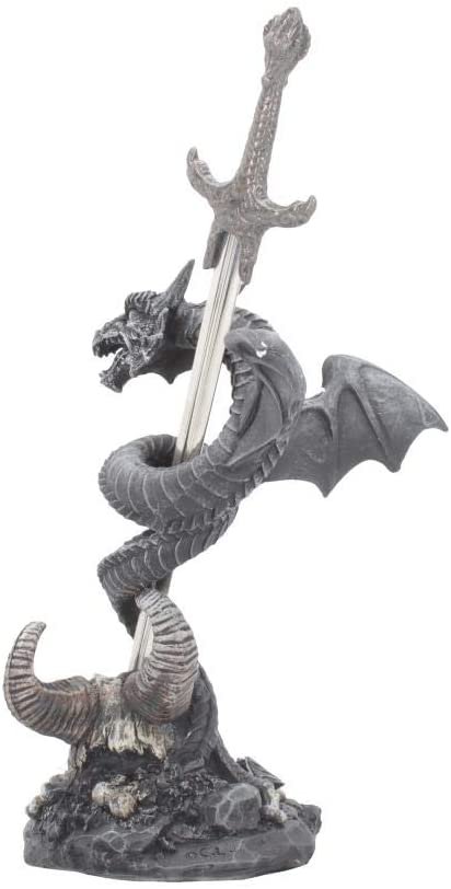 Fantasy Collection~ Blade of The Basilisk 28cm Figurine, Resin, Black
