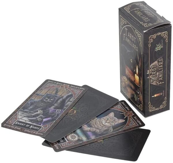 Artist Collections~ Lisa Parker Familiar Tarot Cards 12cm Black