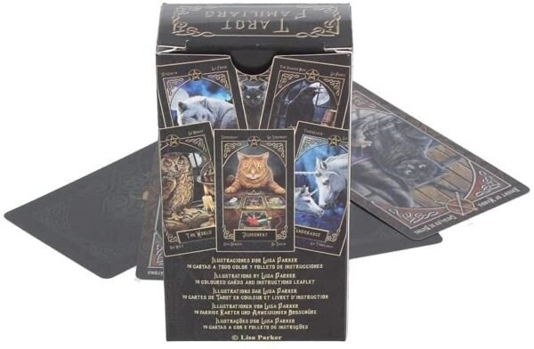 Artist Collections~ Lisa Parker Familiar Tarot Cards 12cm Black
