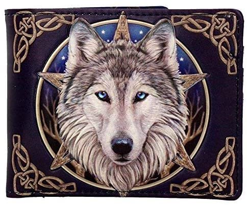 Artist Collections~ Wild One Lisa Parker Wallet 10cm Black, PU, Size