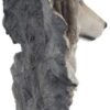 Animal Collection~ Spirit of Freedom Figurine, Resin, Grey, One Size