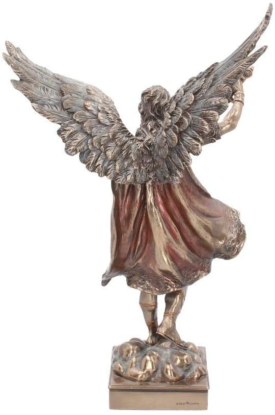Light Collection~Archangel St Michael Peace And Justice Figurine 42cm Bronze