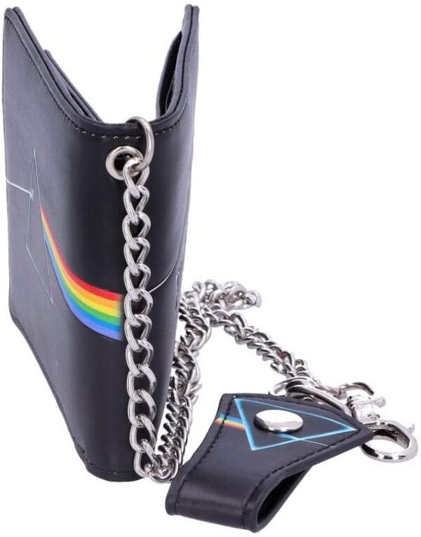 Band Merchandise~ Pink Floyd Dark Side of The Moon Wallet, Black, One Size
