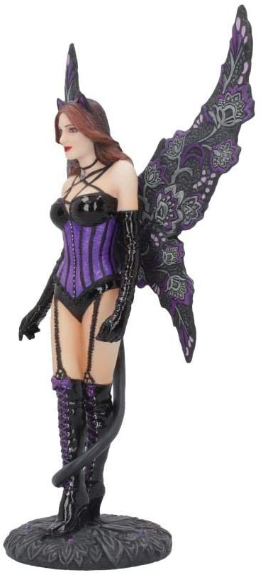 Dark Collection~B4335M8 Felina Figurine 25.5cm Black, Resin, One Size