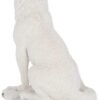 Animal Collection~ Ghost Wolf Figurine 24cm White