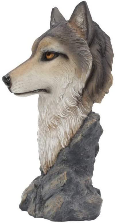 Animal Collection~ Spirit of Freedom Figurine, Resin, Grey, One Size