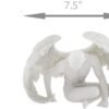 Magic  Collection~Nude Winged Grieving Male Angel Marble Finish Statue