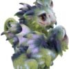 Fantasy Collection~ Curious Hatchlings (Set of 4) 9cm, Green, One Size