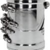 Magicun N.Giftware~Terminator 2 Tankard 17cm, Resin w/Stainless Steel Insert, Silver