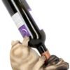 Animal Collection~ Guzzlers Pug Wine Bottle Holder 21cm Fawn