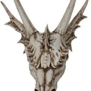 Dark Collection~The Last Dragon Skull Figurine 40cm Ivory