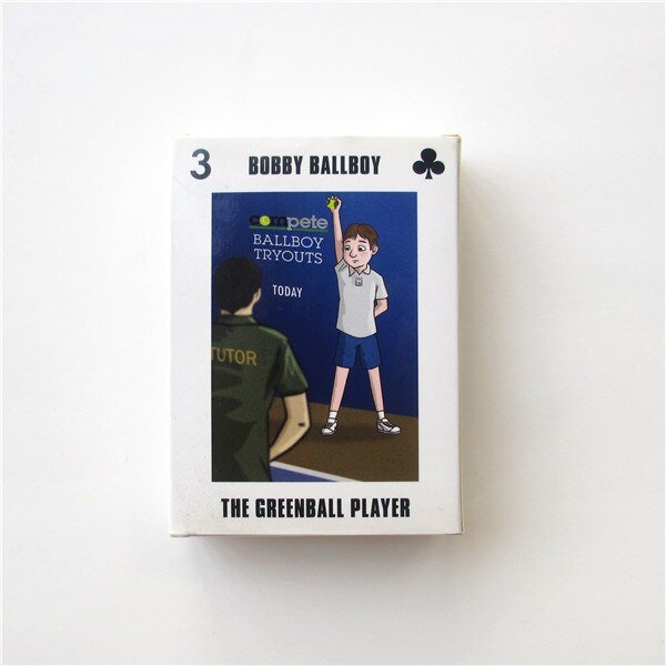 54pcs/set tennis poker set deck of cards  playing cards  Cartoon character novelty pokers gift   Game related