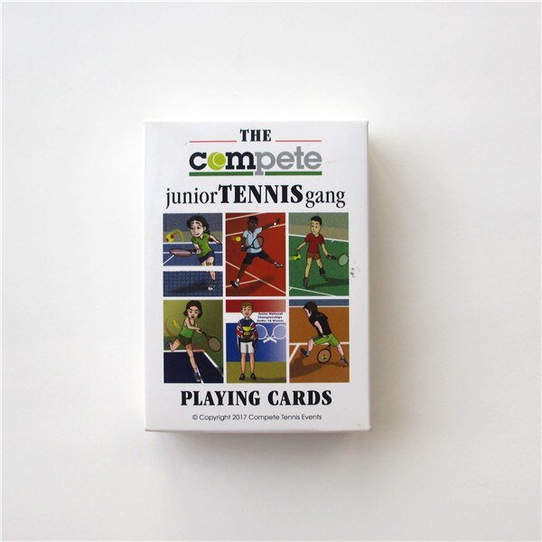 54pcs/set tennis poker set deck of cards  playing cards  Cartoon character novelty pokers gift   Game related