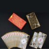 55pcs/set durable waterproof half transparent pvc plastic poker set magic playing cards deck dragon novelty high quality gift   Game related