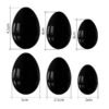 Obsidian Yoni Egg Set – Black Obsidian Crystal Yoni Eggs for Vaginal Muscle Tightening and Postpartum Recovery