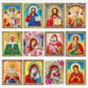 5D Diamond Painting Jesus Cross Religious Figures Picture Embroidery Church Utensils Virgen Maria Rhinestone Home Decor