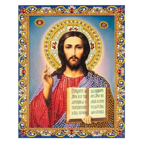 5D Diamond Painting Jesus Cross Religious Figures Picture Embroidery Church Utensils Virgen Maria Rhinestone Home Decor