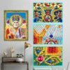 5D Diamond Painting Jesus Cross Religious Figures Picture Embroidery Church Utensils Virgen Maria Rhinestone Home Decor