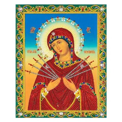 5D Diamond Painting Jesus Cross Religious Figures Picture Embroidery Church Utensils Virgen Maria Rhinestone Home Decor