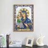 5D Diamond Paiting DIY Jesus Cross Wall Decor Religious Figures Church Utensils Rhinestone Catholic Mary Statue Ortho