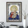 5D Diamond Paiting DIY Jesus Cross Wall Decor Religious Figures Church Utensils Rhinestone Catholic Mary Statue Ortho