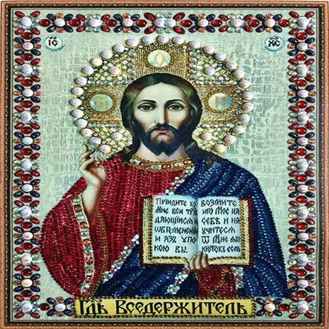 5D Diamond Paiting DIY Jesus Cross Wall Decor Religious Figures Church Utensils Rhinestone Catholic Mary Statue Ortho