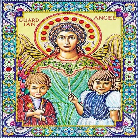 5D Diy Diamond Jesus Cross Painting Wall Decor Religious Embroidery Mary Statue Cathlic Figures Of Rhinestone Orthodox Gift