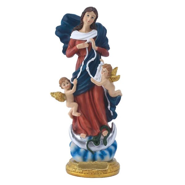 Jesus Statues/ Virgin Mary Figurine Sculpture Christian Wedding Gift Xmas Desktop Display Decors Renaissance Collection Gifts