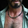 casual necklace for men / bohemian jewelry for man / earthy mens jewelry / masculine jewelry / cool necklace for men /