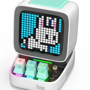 Ditoo Pixel Art Bluetooth Speaker Wireless 15W Output Power Gaming Room Setup with 16X16 LED App Controlled Front Screen