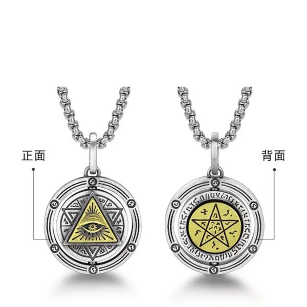 Eye of Horus Necklace Evil Eye Pendant Ancient Egypt Protection Necklace Jewelry Gift Men and Women Spiritual Amulets