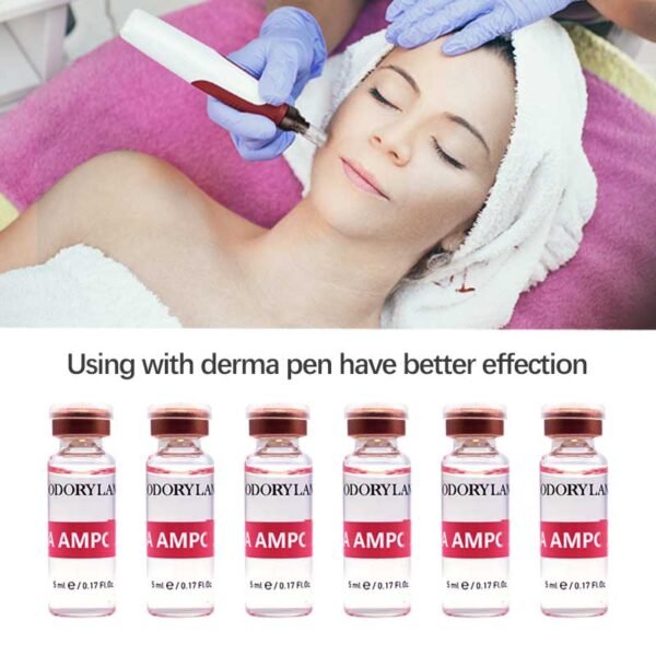 5ml Ha Hyaluronic Acid Ampoule Face Serum For Microneedle Derma Pen Mesotherapy Collagen Wrinkle Whitening Essence - Bb & Cc Creams