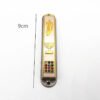 5pcs Mezuzah Case Home Decoration Israel Judaica Door Decor Alloy Church Utensils Hanukkah Gift