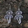 5type Silver Cute Mushroom Drop Earrings Plant Harajuku Jewelry