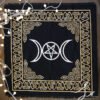 60x60cm Altar Tarot Cloth Board game tarot cards tablecloth cotton Wicca Astrology table cover blanket Divination Tarot &Divination