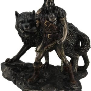 Magic  Collection~Norse God Tyr and the Binding of Fenrir Statue