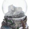 Magicun N.Giftware~Guardian of The North Snowglobe Lisa Parker Snowglobe 17.5cm