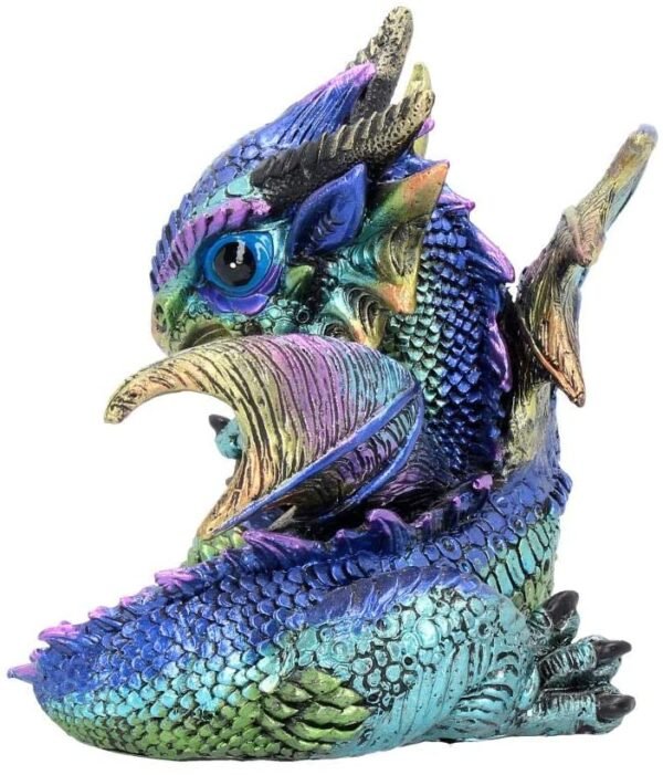 Magicun N.Giftware~Azuron 14cm, Resin, Blue