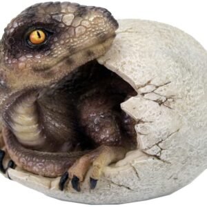 Animal Collection~ D3900K8 Raptors Dawn Figurine 16cm White