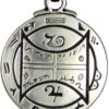 Soloman Pentant~Pewter Talisman For Communication with Animals Pendant Necklace - 1.25 Inch Diameter