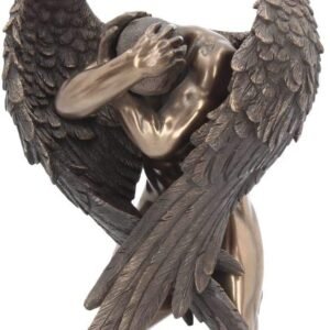 Light Collection~Angels Retreat 16cm Figurine, Bronze