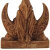 Magicun Altar~Dryad Design Small Moon Goddess Statue Wood Finish