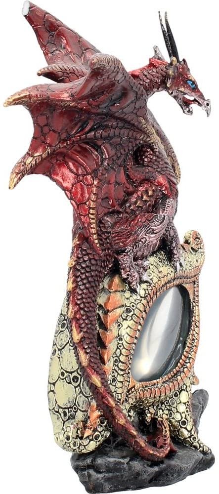 Fantasy Collection~ Eye Of The Dragon Red Figurine 26cm Red