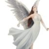 Artist Collections~ Ascendance Anne Stokes Figurine 28cm White, Resin, One Size