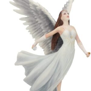 Artist Collections~ Ascendance Anne Stokes Figurine 28cm White, Resin, One Size