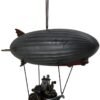 Magic  Collection~Full Steam Ahead Steamship Gondola Hanging Steampunk Airship Statue