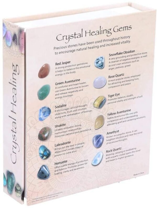 Light Collection~Crystal Healing, White, One Size