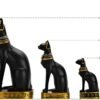 Magicun  Collection~NileCart Egyptian Bastet Collectible Figurine Cat Goddess Statue - Made in Egypt (Medium 5.4 inches Tall)